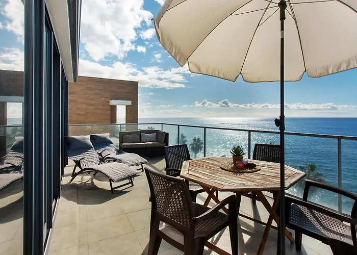 Lägenhet The Wave House - Seaside Haven