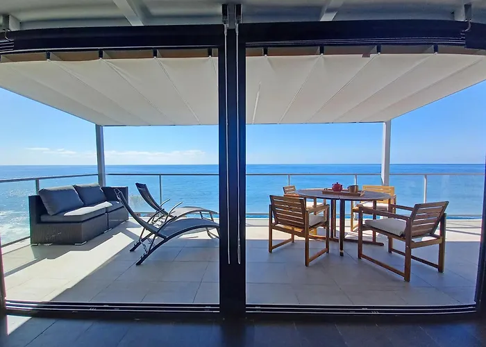 아파트 The Wave House - Seaside Haven 자르딤 도 마르